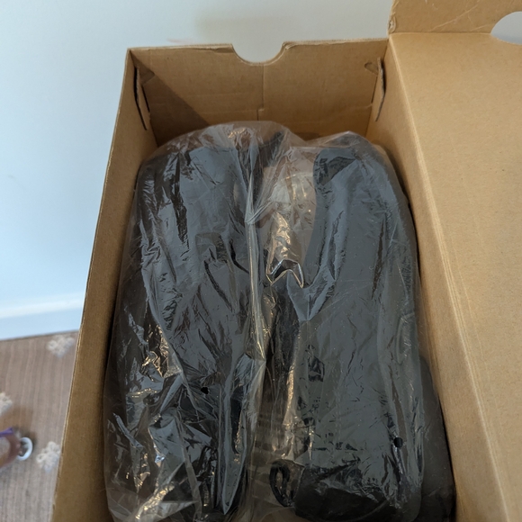 UGG Women's Black Suede Shoes - Picture 8 of 9